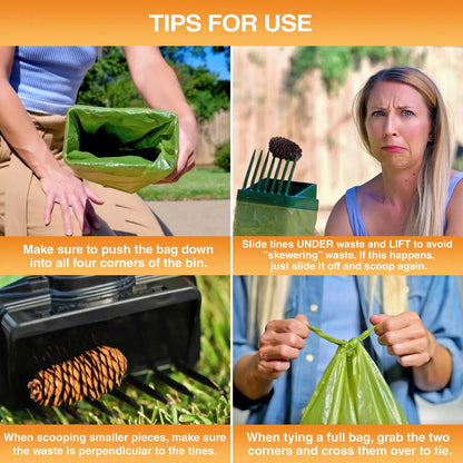 EasyScoop™ One-Handed Pet Waste Removal System