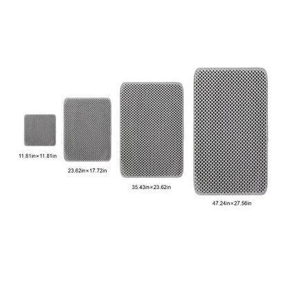 Extra Large Honeycomb Cat Litter Mat Trapper 