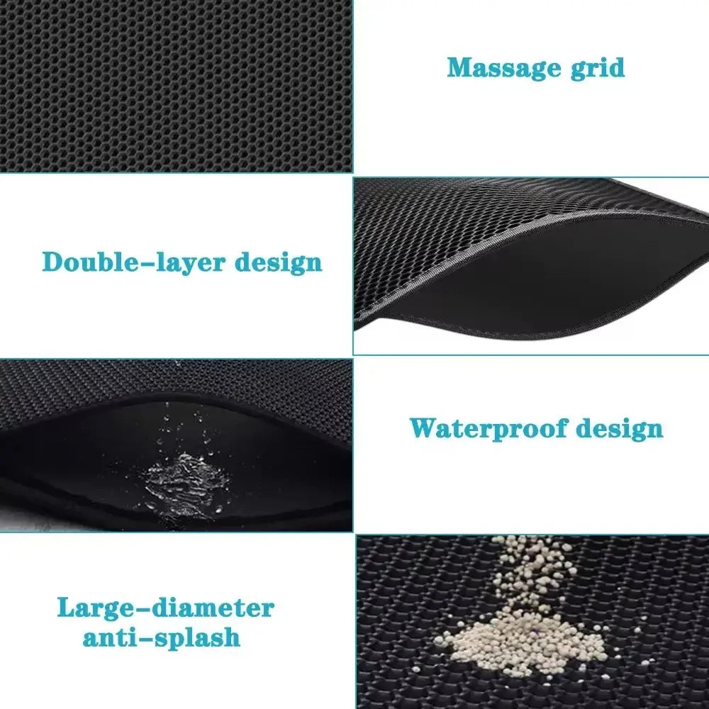 Extra Large Honeycomb Cat Litter Mat Trapper 