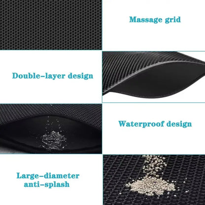 Extra Large Honeycomb Cat Litter Mat Trapper 