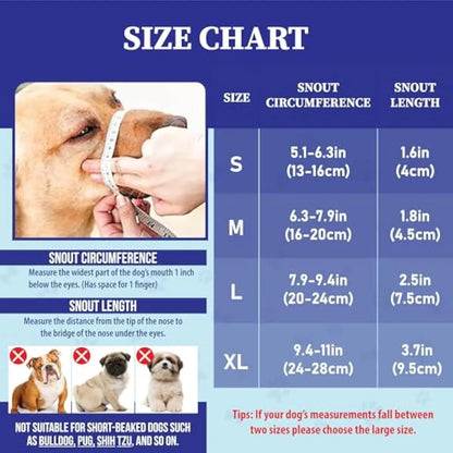 AirComfort™ Breathable Anti-Biting & Anti-Eating Muzzle